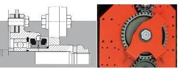 The rotor bearing units  protected with mechanical face seals.